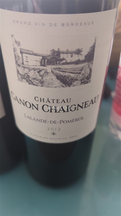 Bordeaux Lalande-de-Pomerol Château Canon Chaigneau 2012