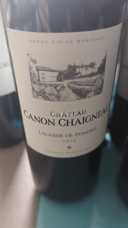 Bordeaux Lalande-de-Pomerol Château Canon Chaigneau 2016