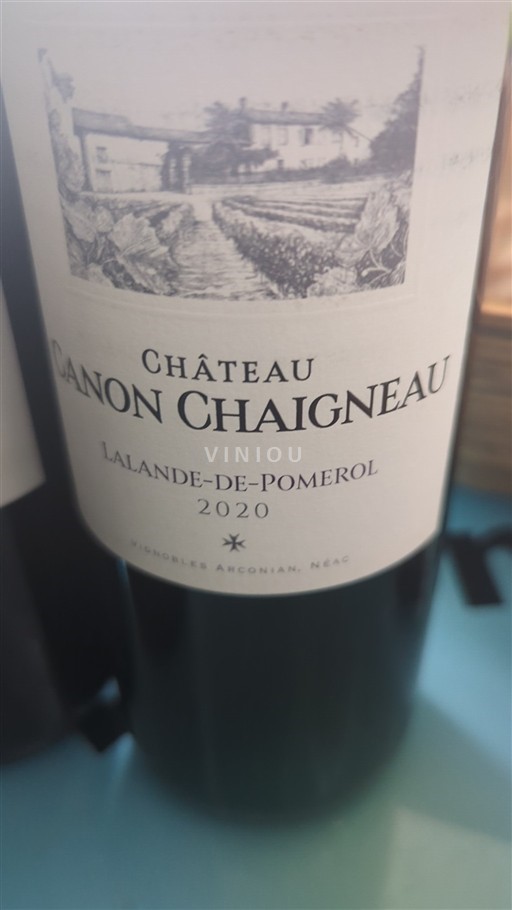 Bordeaux Lalande-de-Pomerol Château Canon Chaigneau 2020