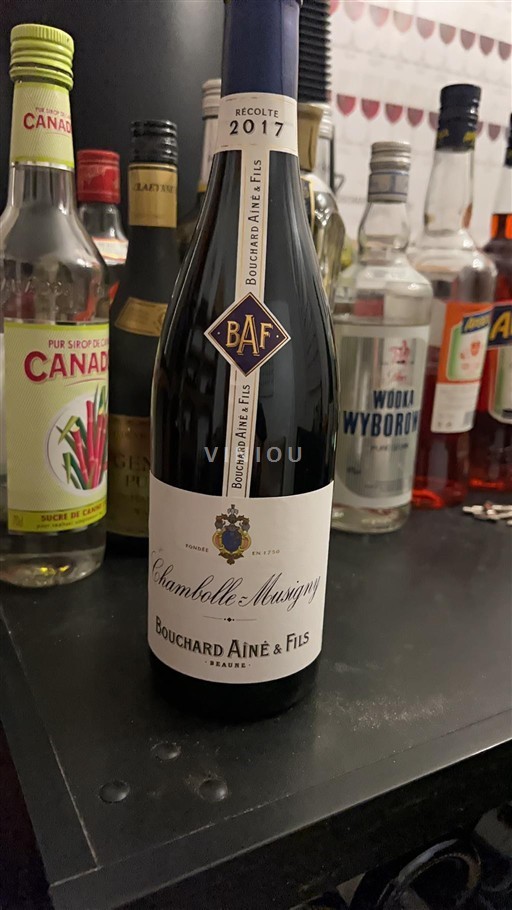 Burgund Chambolle-Musigny Bouchard Aîné & Fils 2017