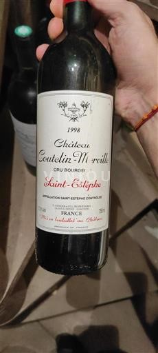 Bordeaux Saint-Estèphe Cru Bourgeois Château Coutelin-Merville 1998
