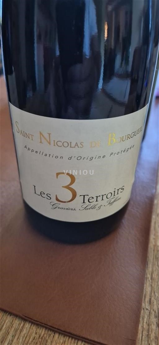Loirevallei Saint-Nicolas-De-Bourgueil Les 3 Terroirs 2024