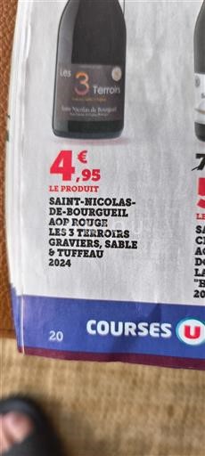 Loiretal Saint-Nicolas-De-Bourgueil Les 3 Terroirs 2024