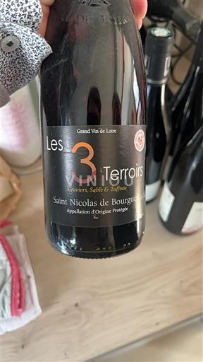 Loire-dalen Saint-Nicolas-De-Bourgueil Les 3 Terroirs 2024