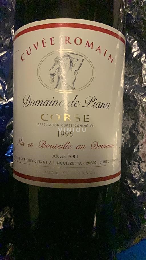 Corsica Domaine Piana Romain 1995