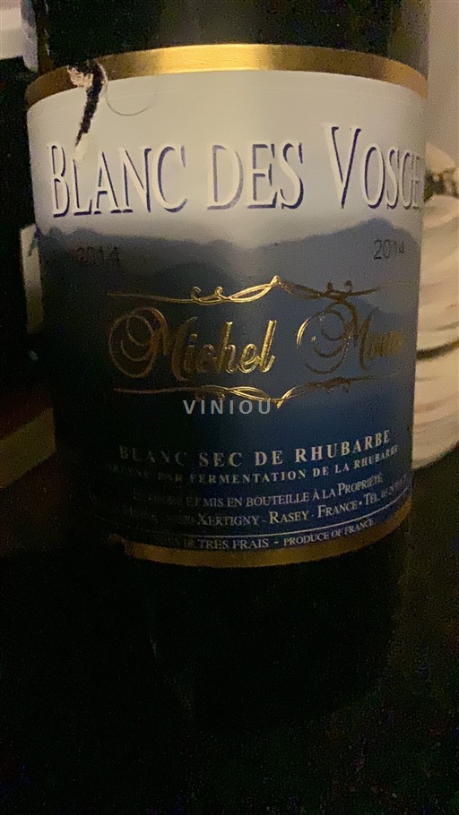 Lothringen Määrittelemätön Michel Moine Blanc des Vosges 2014