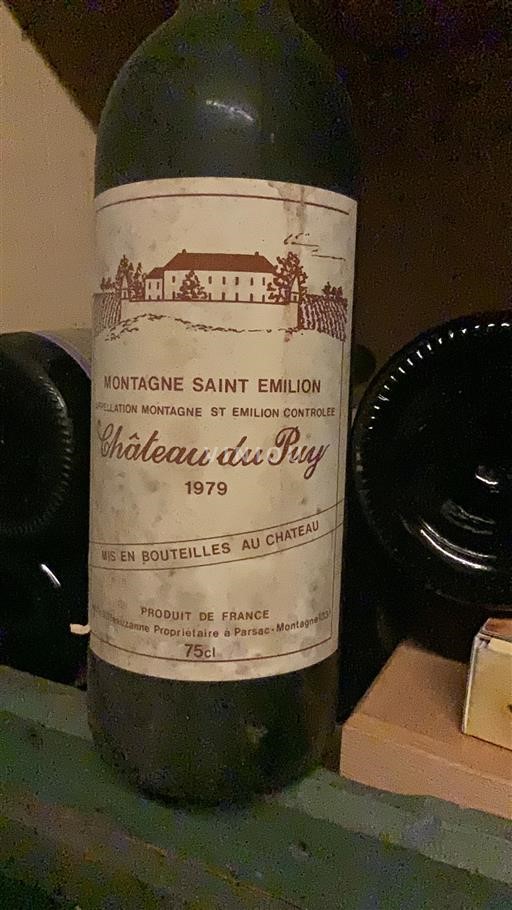 Burdeos Montagne-Saint-Émilion Château Puy 1979