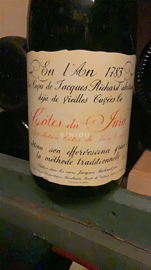 Jura Côtes du Jura Jacques Richard En l'An 1783 Senza annata