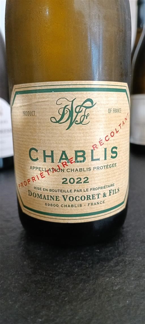 Burgundsko Chablis Domaine Vocoret & Fils 2022