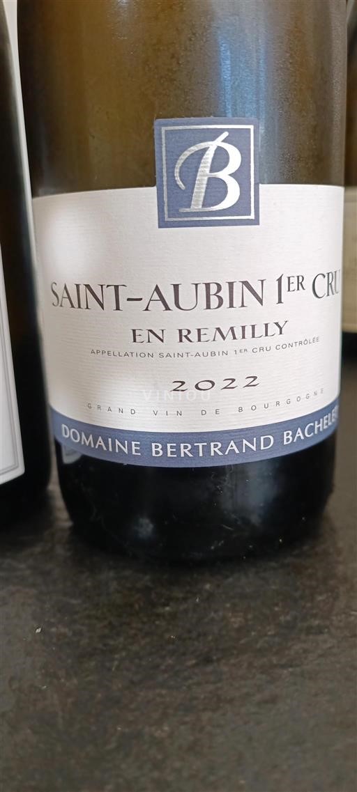 Burgundi Saint-Aubin Premier Cru Bertrand Bachelet En Remilly 2022