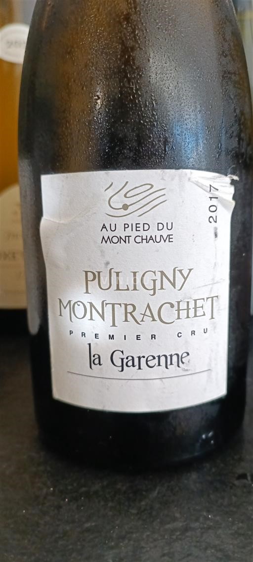 Burgund Puligny-Montrachet Premier Cru Au Pied du Mont Chauve la Garenne 2017
