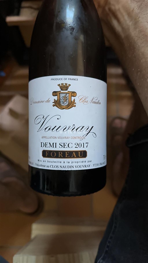 Loirevallei Vouvray Domaine Clos Naudin Foreau 2017