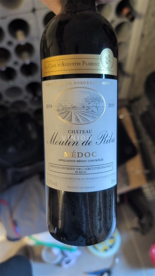 Bordeaux Médoc Château Moulin de Riba 2019