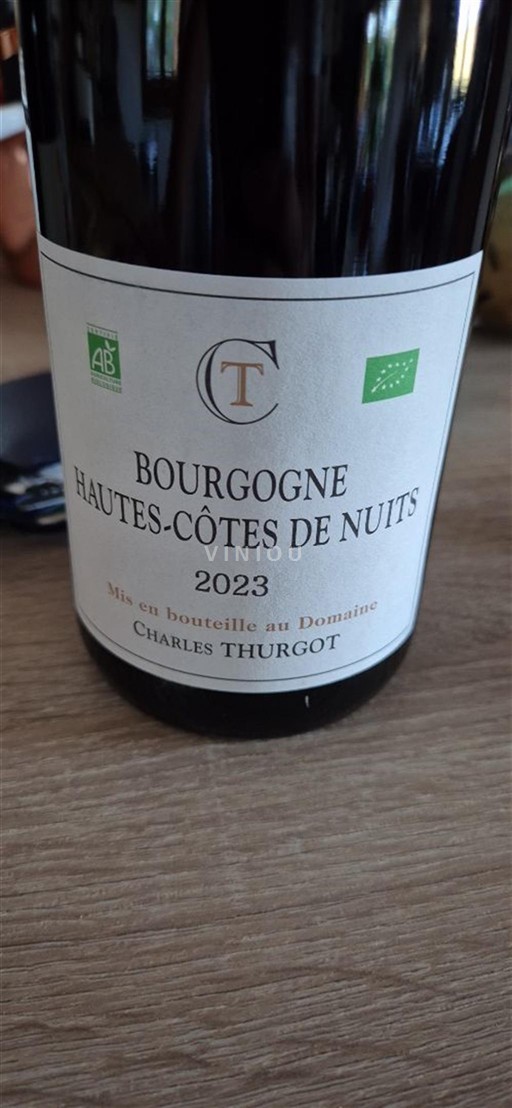 Burgundi Hautes Côtes de Nuits Charles Thurgot 2023