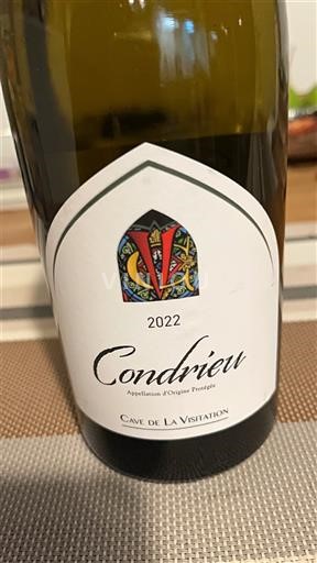 Rhônedalen Condrieu Cave de La Visitation 2022