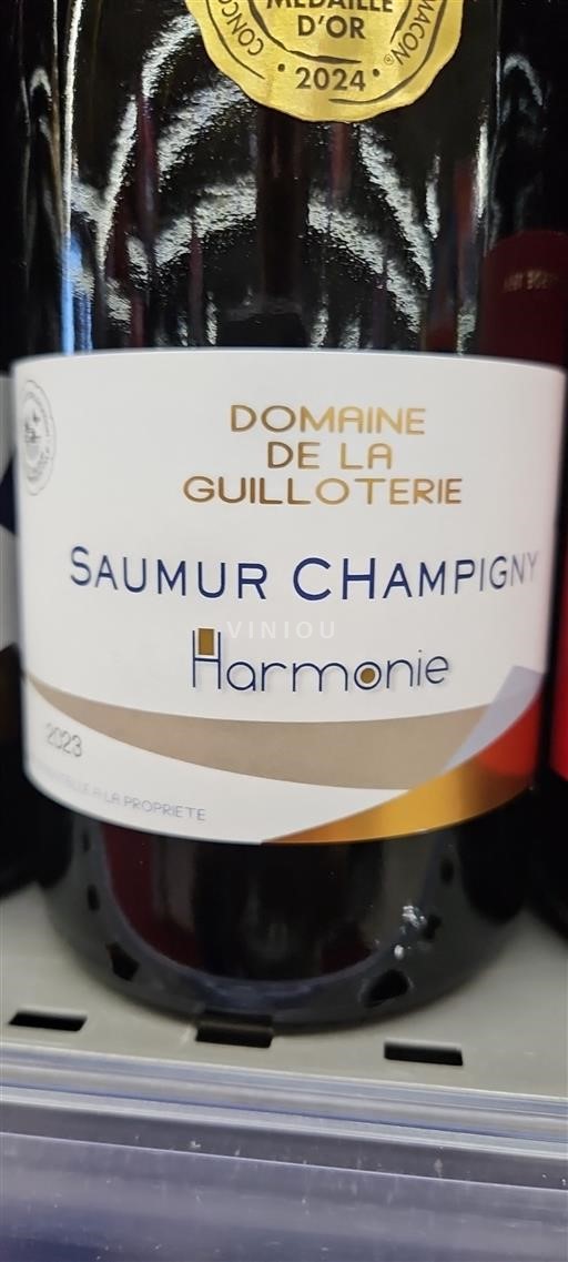 Údolí Loiry Saumur-Champigny Domaine La Guilloterie Harmonie 2023