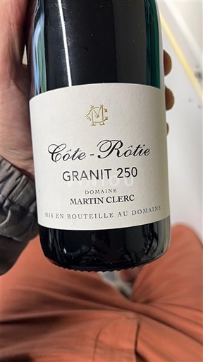 Valle del Rodano Côte-rôtie Martin Clerc Granit 250 2022