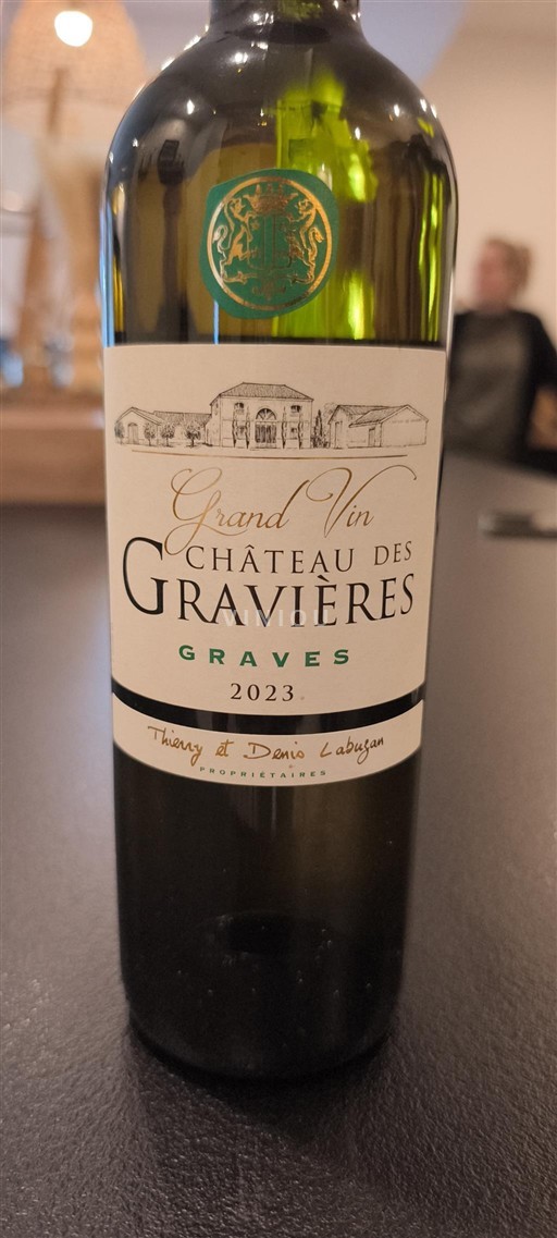 Bordéus Graves Château Des Gravières 2023