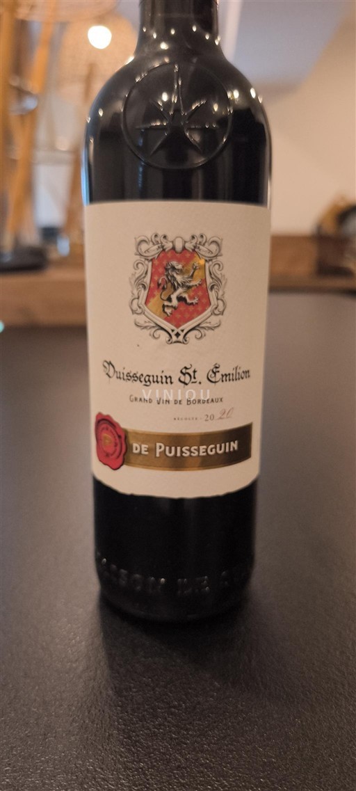 Bordeaux Puisseguin-Saint-Émilion Château Puisseguin 2020