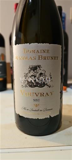 Loiren laakso Vouvray Domaine Nicolas Brunet Ei vuosikertaa