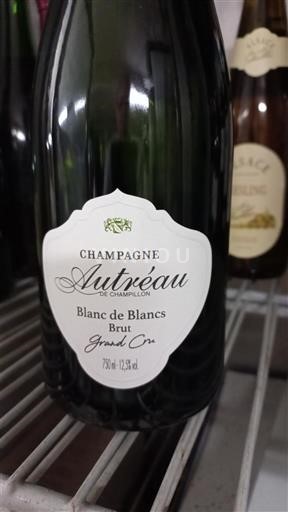 Champagne Șampanie Grand Cru Autréau de Champillon Blanc de Blancs Nemilésimat