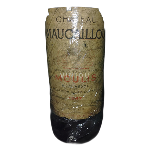 Bordeaux Moulis-en-Médoc Chateau MAUCAILLOU 1967