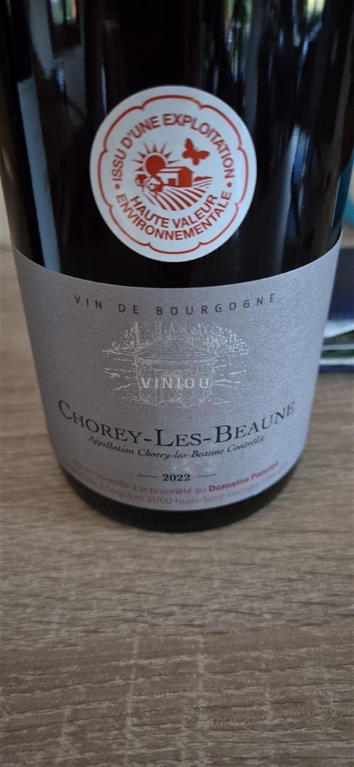 Bourgogne Chorey-lès-Beaune Domaine Panseuil 2022