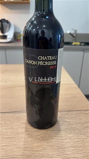 Burdeos Canon-Fronsac Château Canon Pécresse 2013