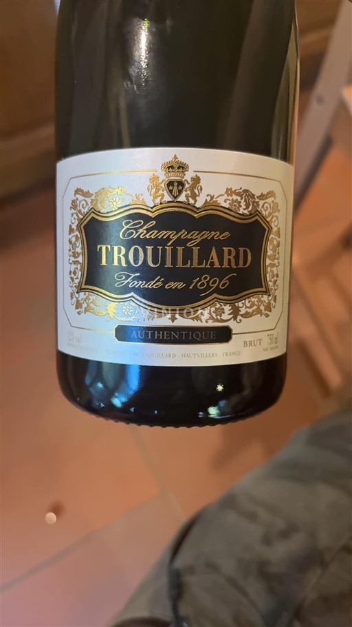 Champaña Champán Trouillard Authentique Sin añada