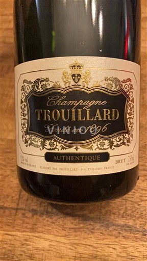 Champagne Trouillard Authentique Icke årgångsbetecknad