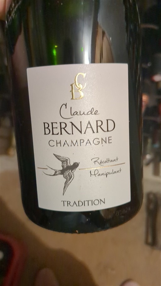 Champaña Champán Claude Bernard Tradition 2024