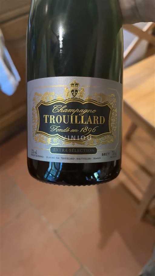 Champaña Champán Trouillard Extra Sélection Sin añada