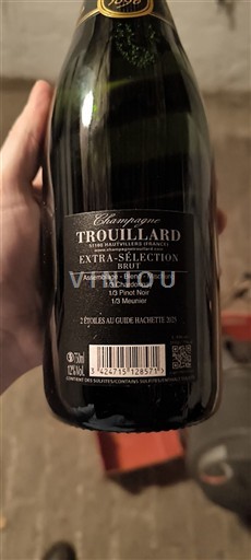 Champagne Sâm-panh Trouillard Extra Sélection Không niên vụ