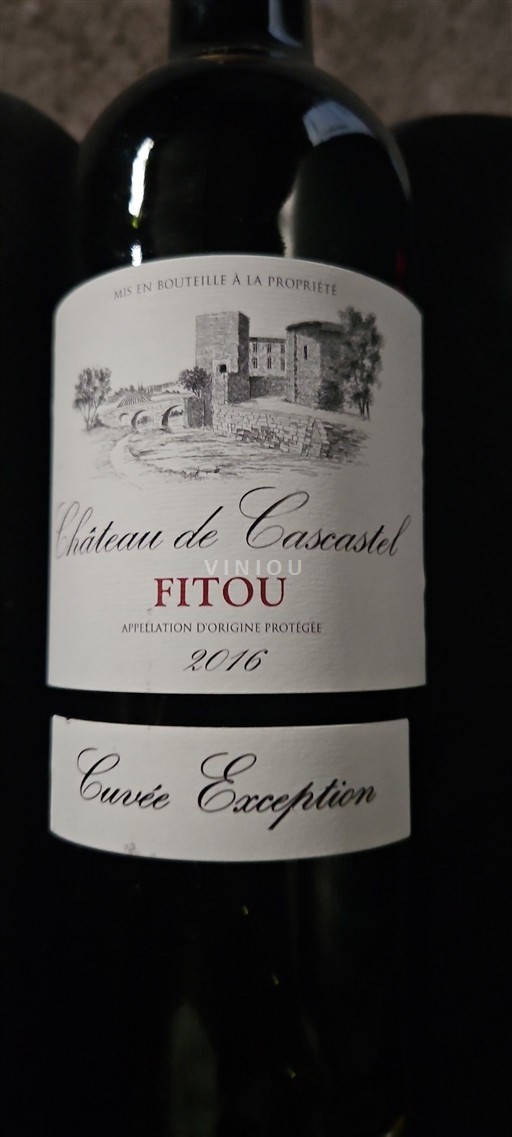 Languedoc Fitou Château Cascatel Exception 2016