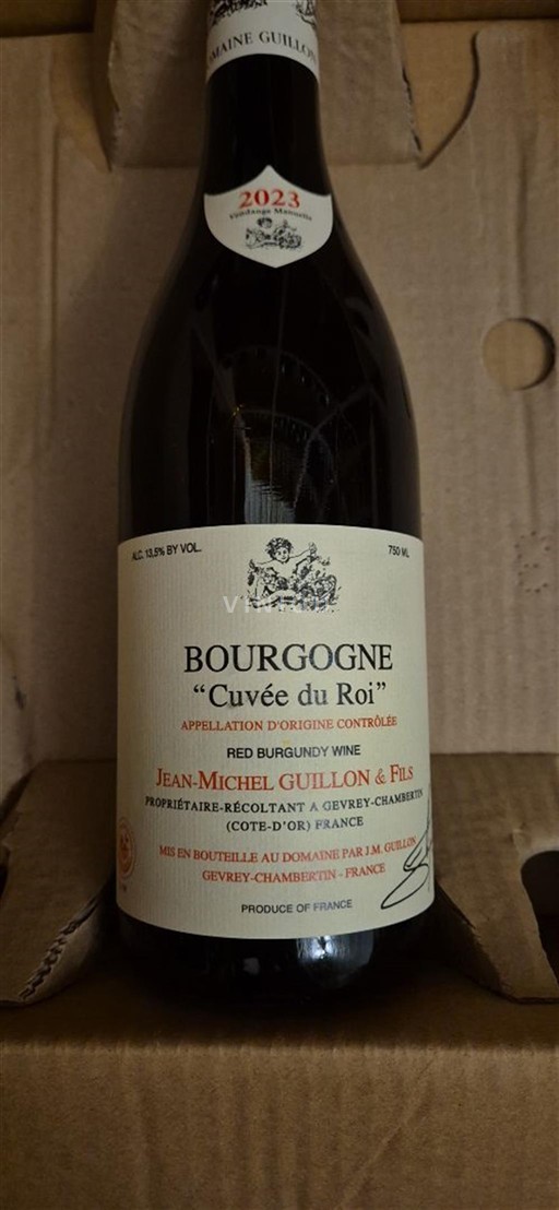 Burgundi Bourgogne Domaine Guillon du Roi 2023