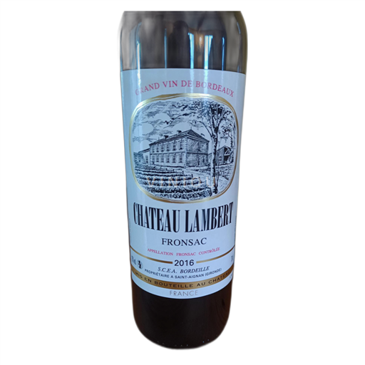 Bordeaux Fronsac Château Lambert 2016
