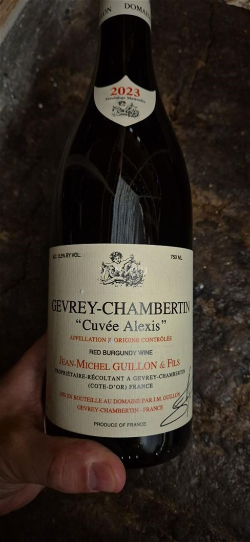 Burgundi Gevrey-Chambertin Jean-Michel Guillon & Fils Alexis 2023