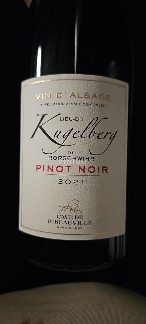 Alsace Grand Cru Cave de Ribeauvillé Kugelberg de Rorschwihr 2021