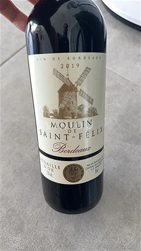 Bordeaux Moulin de Saint-Félix 2019