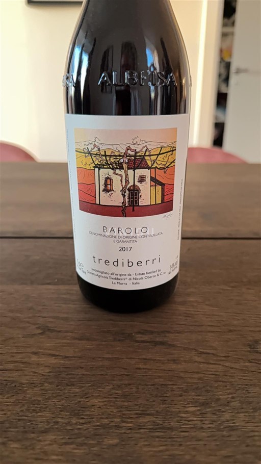Piedmont Wines Barolo Trediberri 2017