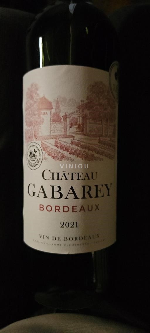 Bordeaux Château Gabarey 2021