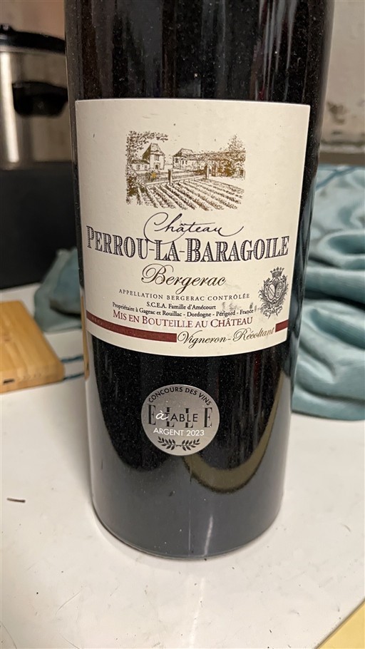 Sydvestfrankrig Bergerac Château Perrou-la-Baragoile 2022