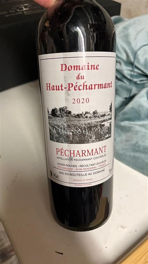 Sydväst Pécharmant Domaine Haut-Pécharmant 2020
