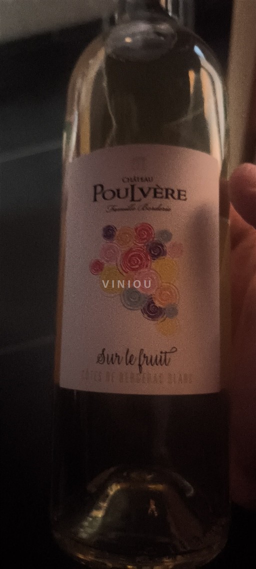 Zuidwest-Frankrijk Côtes-de-Bergerac Château Poulvère Sur le Fruit 2022
