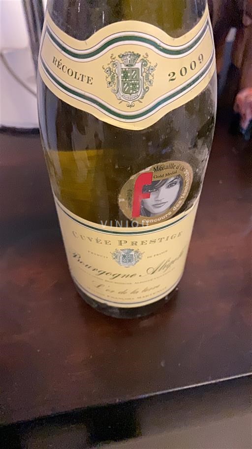 Borgoña Borgoña-Aligoté Cuvée Prestige 2009