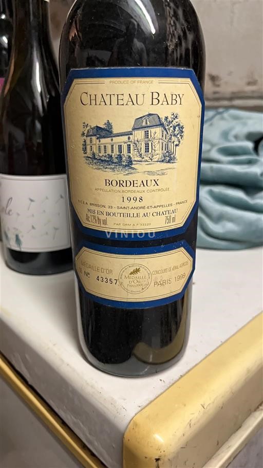 Bordeaux Château Baby 1998