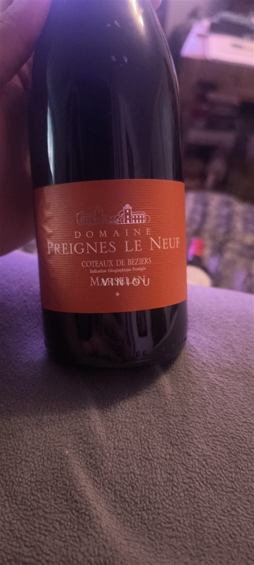 Languedoc ja Roussillon Béziersin Rinteet Domaine Preignes le Neuf 2020