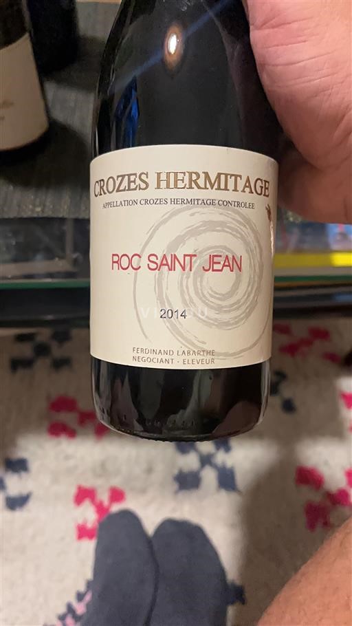 Rhônetal Crozes-Hermitage Roc Saint Jean 2014