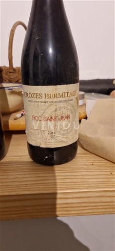 Rhônevallei Crozes-hermitage Roc Saint Jean 2014