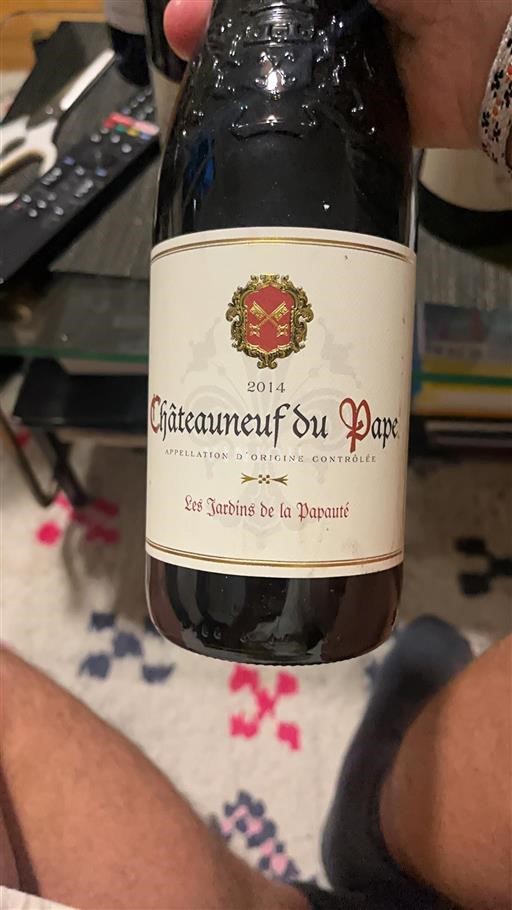 Vale do Ródano Châteauneuf-du-Pape Les Jardins de la Papauté 2014